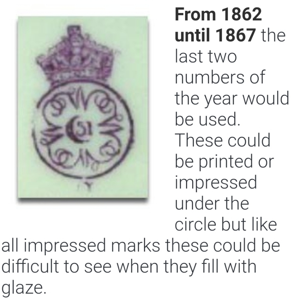 1884 Royal Worcester| mint condition! - Picture 15 of 16